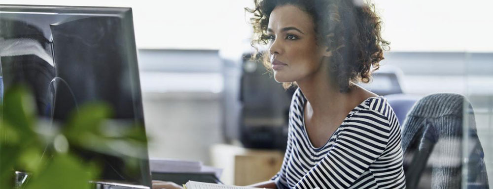 Rester concentré travail secrétaire