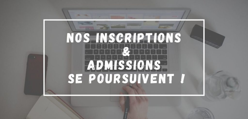 Admissions et inscriptions